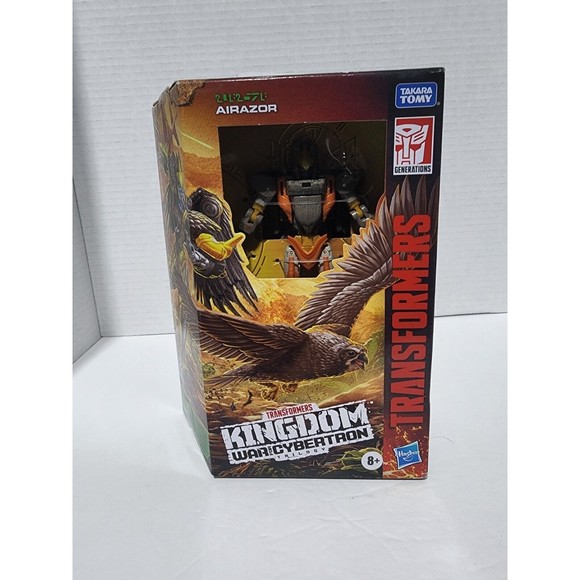 New Transformers Kingdom War For Cybertron Trilogy Airazor Hasbro Deluxe Hasbro - Picture 2 of 6